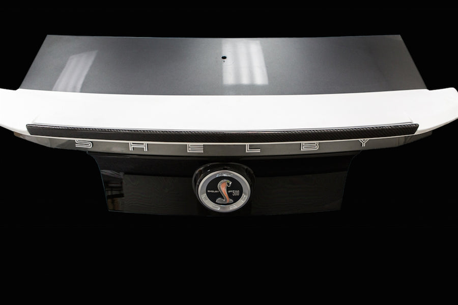 2010-2014 Mustang Fiberglass DCA42KR Rear Spoiler w/ Fiberglas Gurney Flap