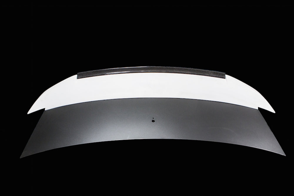 2010-2014 Mustang Fiberglass DCA42KR Rear Spoiler w/ Fiberglas Gurney Flap