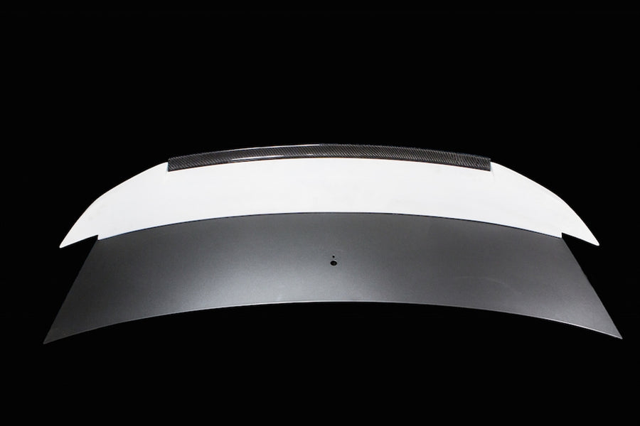 2010-2014 Mustang Fiberglass DCA42KR Rear Spoiler w/ Fiberglas Gurney Flap