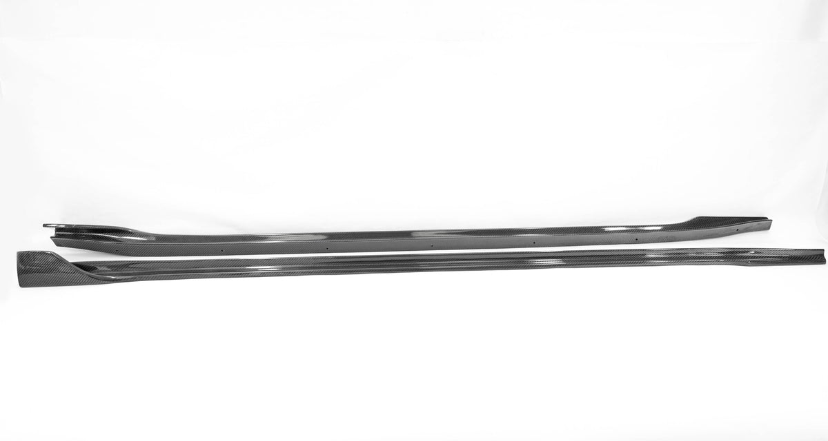 Tesla Model 3 Carbon Fiber XR16-C Side Skirts - view 5