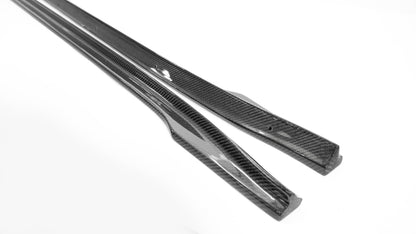 Tesla Model 3 Carbon Fiber XR16-C Side Skirts