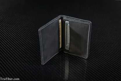 Trucarbon Carbon Fiber & Leather Cards Holder - view 2