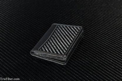 Trucarbon Carbon Fiber & Leather Cards Holder - view 4
